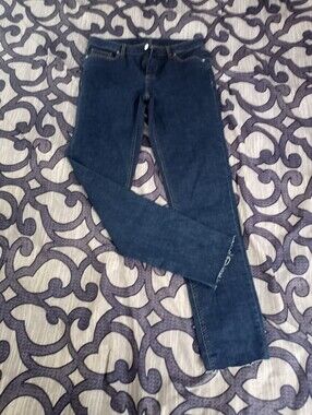LACOSTE Skinny Jeans With Cut off Hem